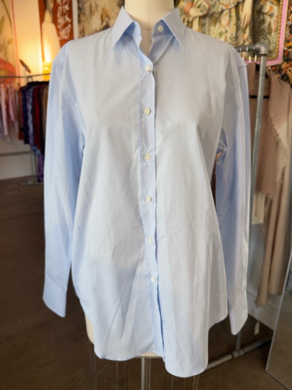 Emanuele Maffeis Art. Lucca Mod. Judith Checkered Button Down Shirt